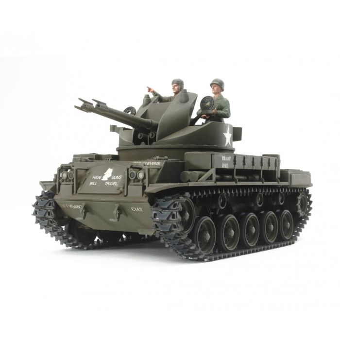 1:35 US M42 Duster w:3 Figures